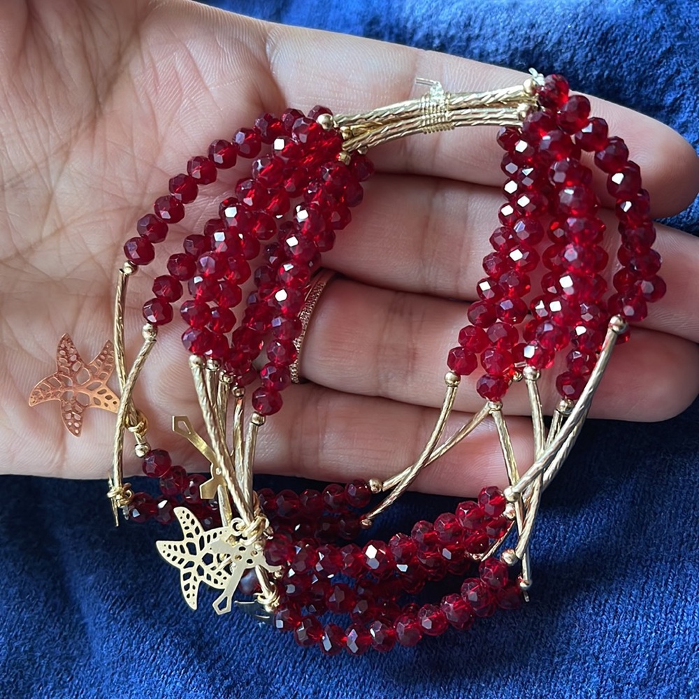 Red Semanario Bracelets